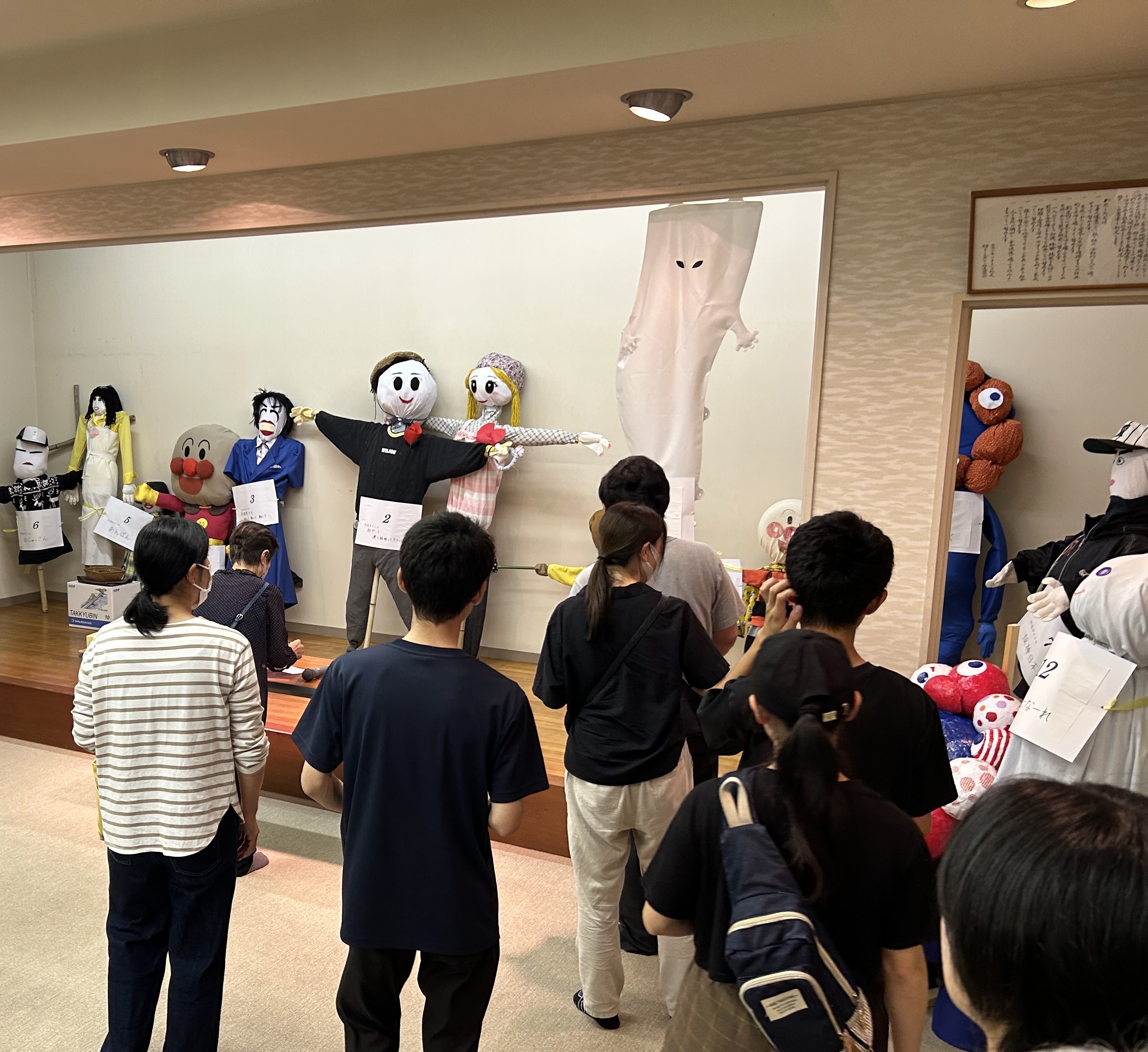 かかしコンテスト投票
