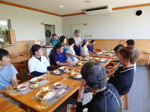 皆さんでお昼ご飯
