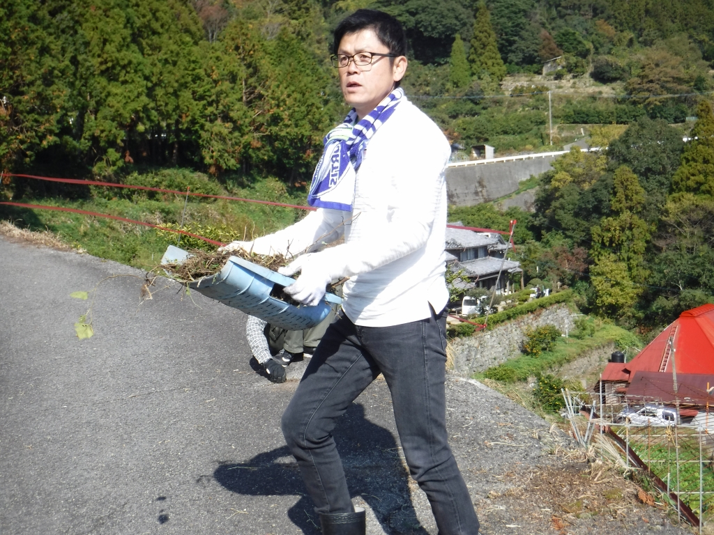 18日の清掃風景