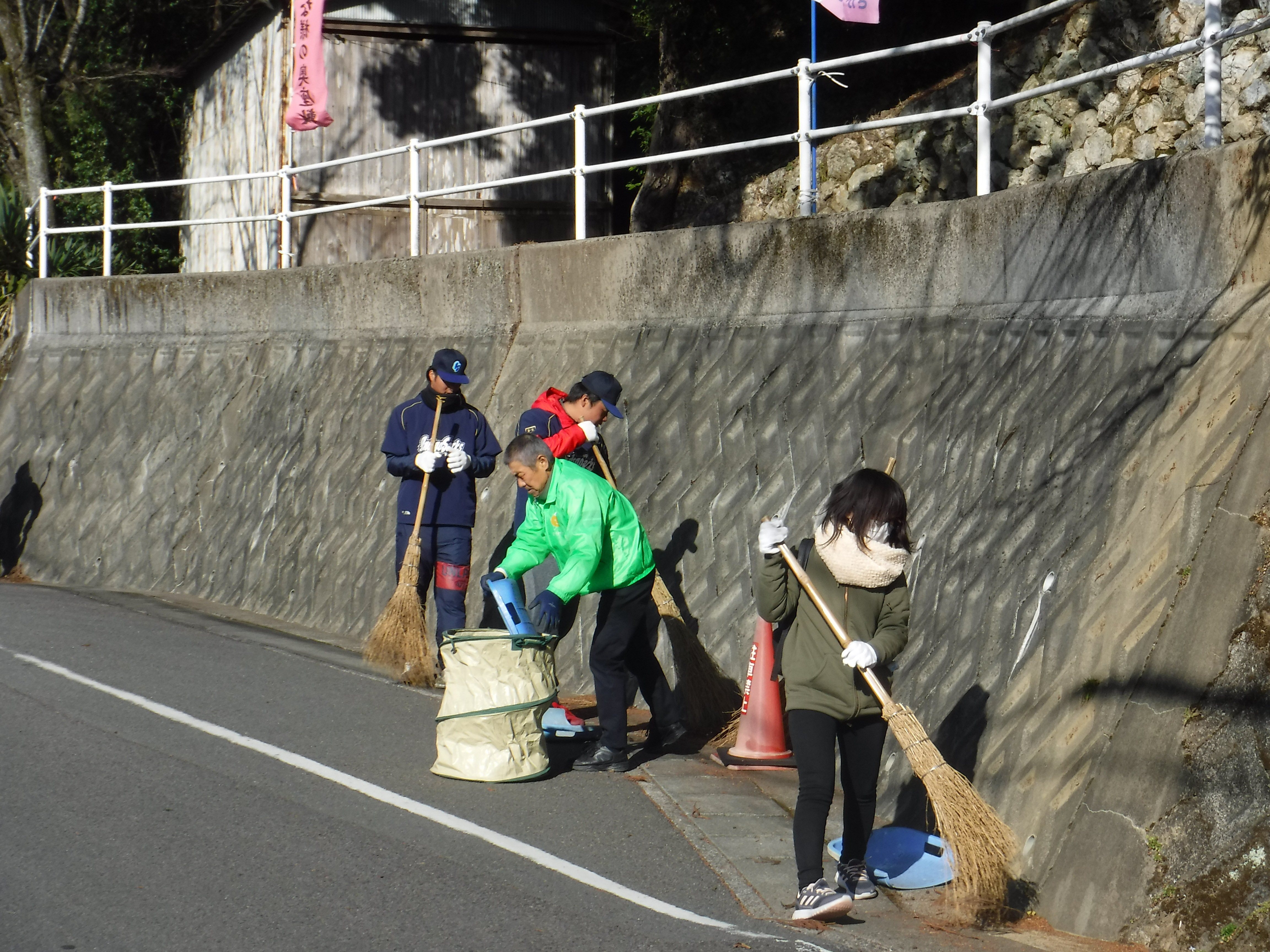 街道の掃除