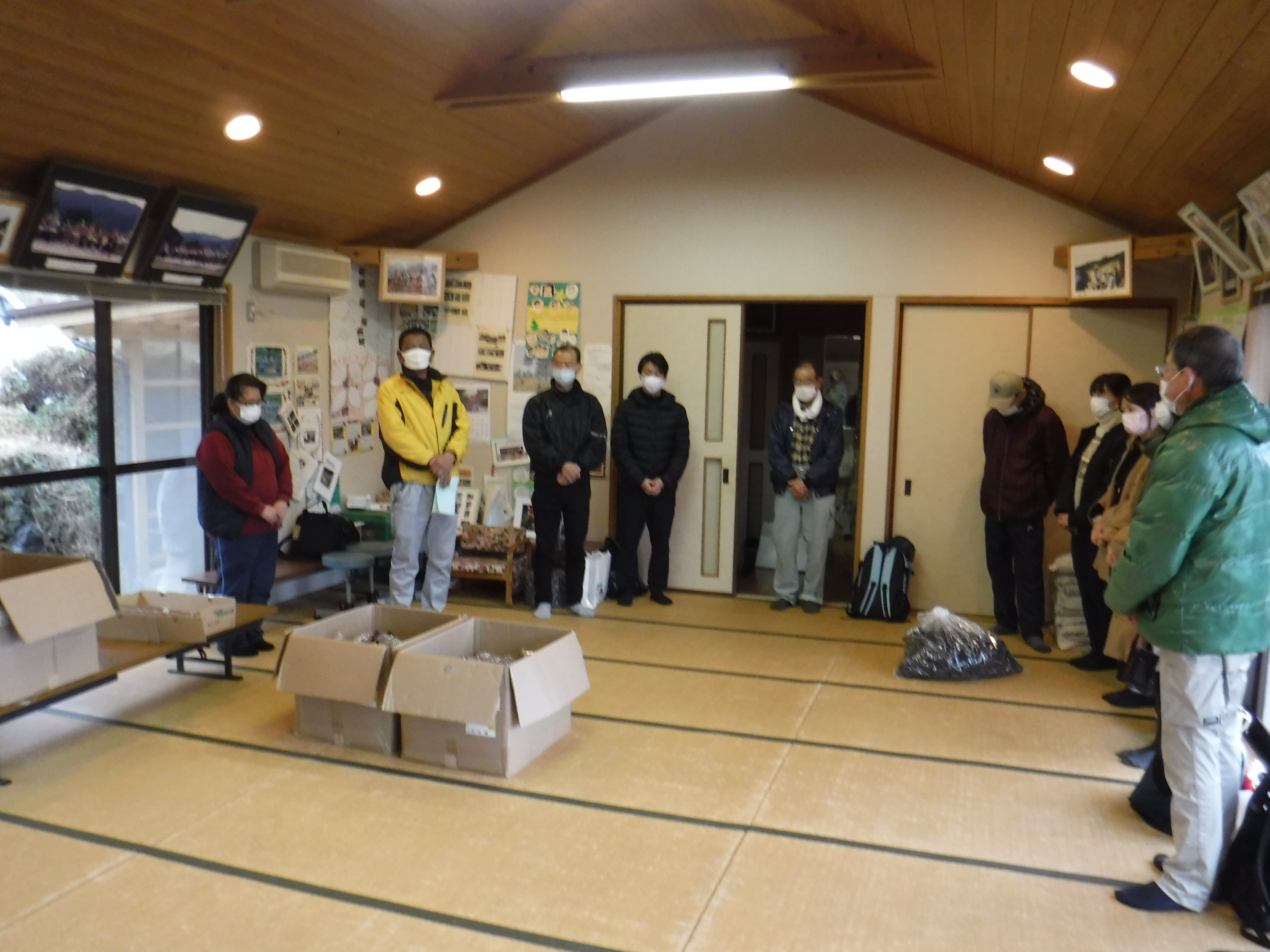 活動のあいさつ    