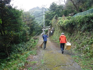 作業風景の写真