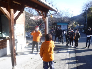 作業説明の写真