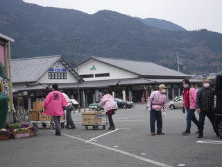 作業風景の写真