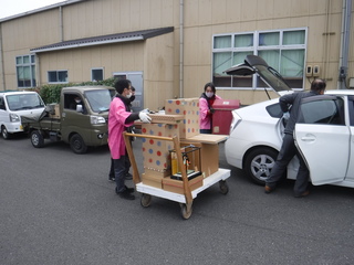 作業風景の写真