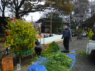 作業風景の写真