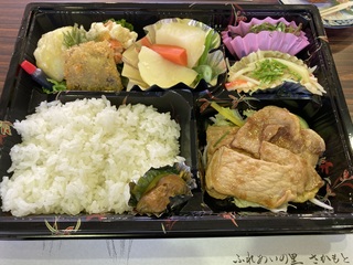 ふるさと団体さんからのお弁当の写真です