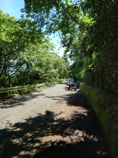 堆積していた土砂の撤去後です