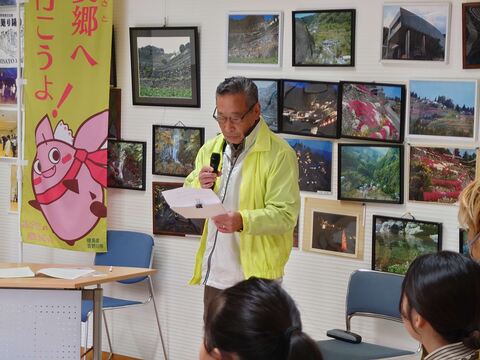 説明者の姿です