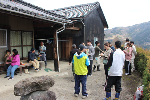 地元の方のおもてなし