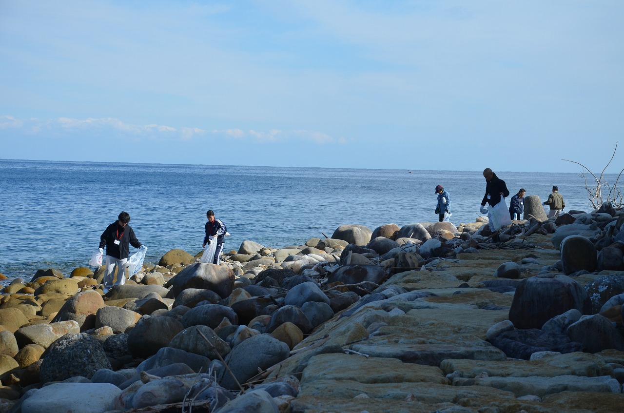 海岸清掃