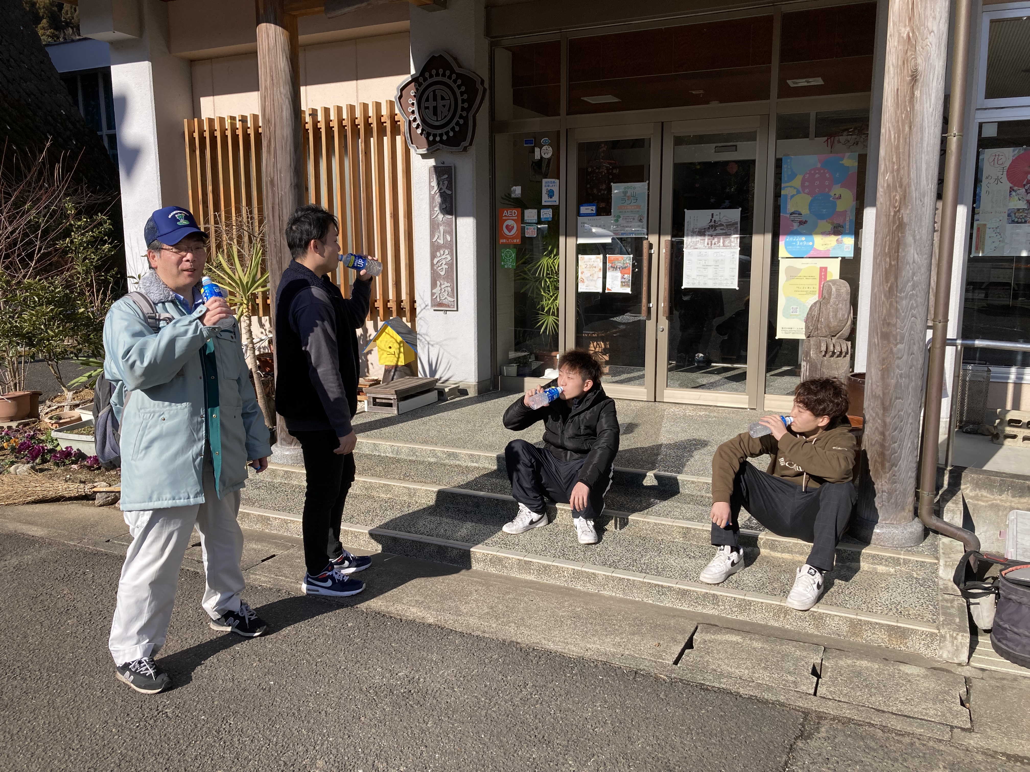 ドリンク休憩中です